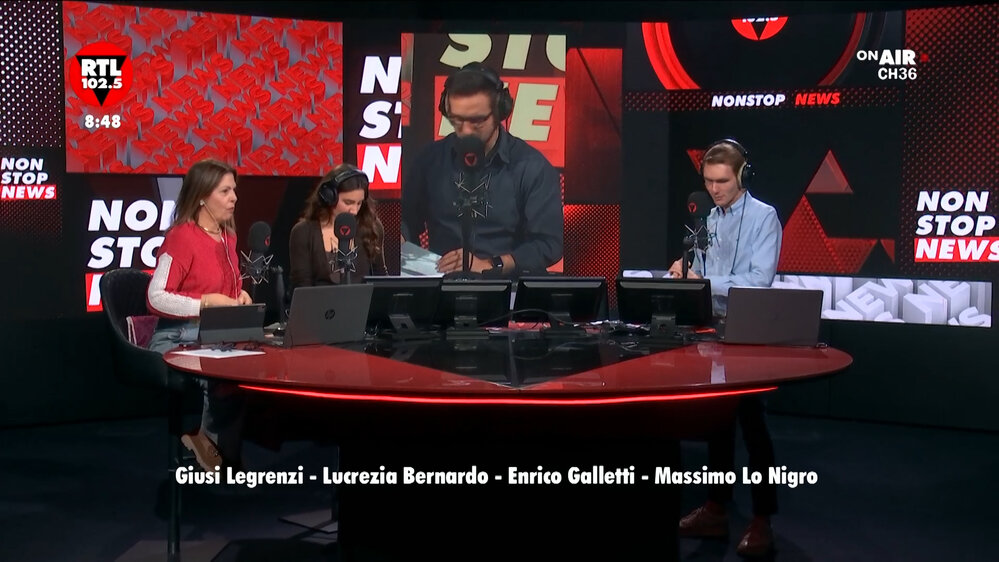 Non Stop News: spazio Donna Moderna, la retribuzione prevista, l'attentato al Bataclan, le Nitto ATP Finals