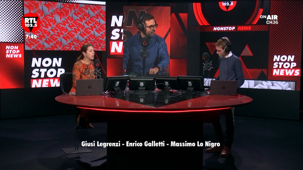 Non Stop News: spazio Donna Moderna, il calcio, l’instabilità mentale, i pericoli della montagna, l’attualità