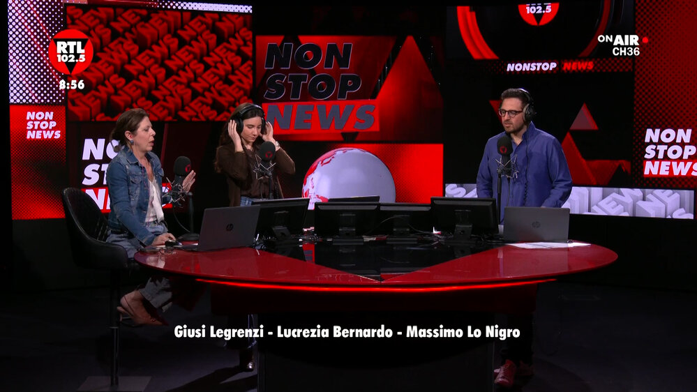 Non Stop News: spazio Donna Moderna, la sanità che funziona, Medio Oriente, viaggi e di trasporti, l’attualità