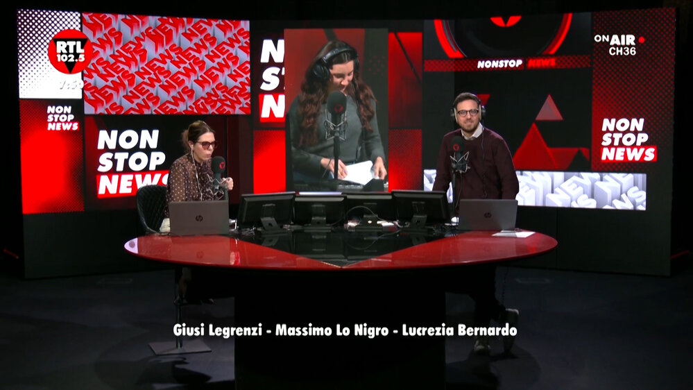 Non Stop News: spazio Donna Moderna, la Champions, Trump e un anno di mandato, Milano-Cortina