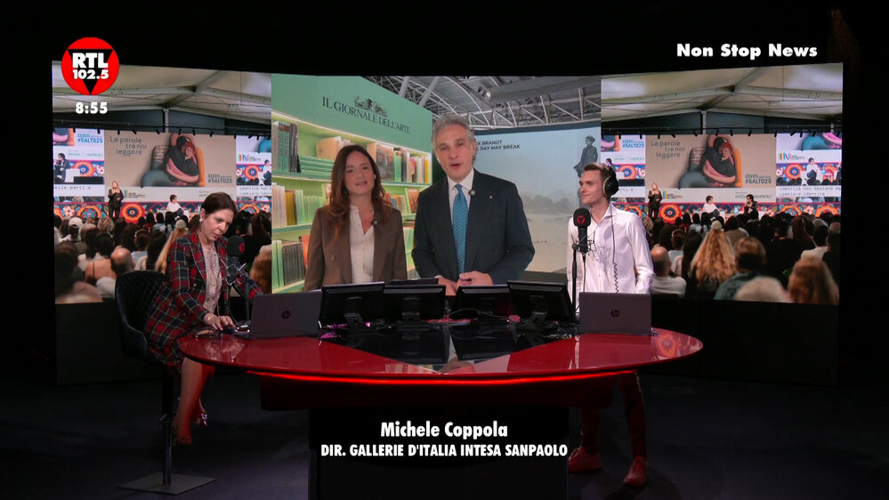 RTL 102.5 e Gallerie d’Italia XXXVIII Salone Internazionale del Libro di Torino