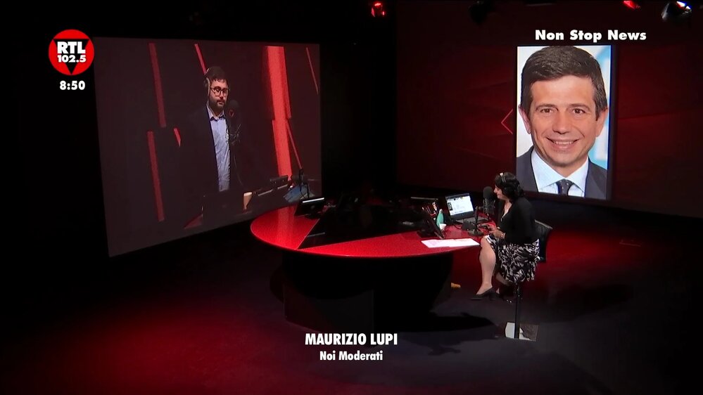 Non Stop News: l'attaulità politica con Maurizio Lupi e gli Internazionali BNL D'Italia
