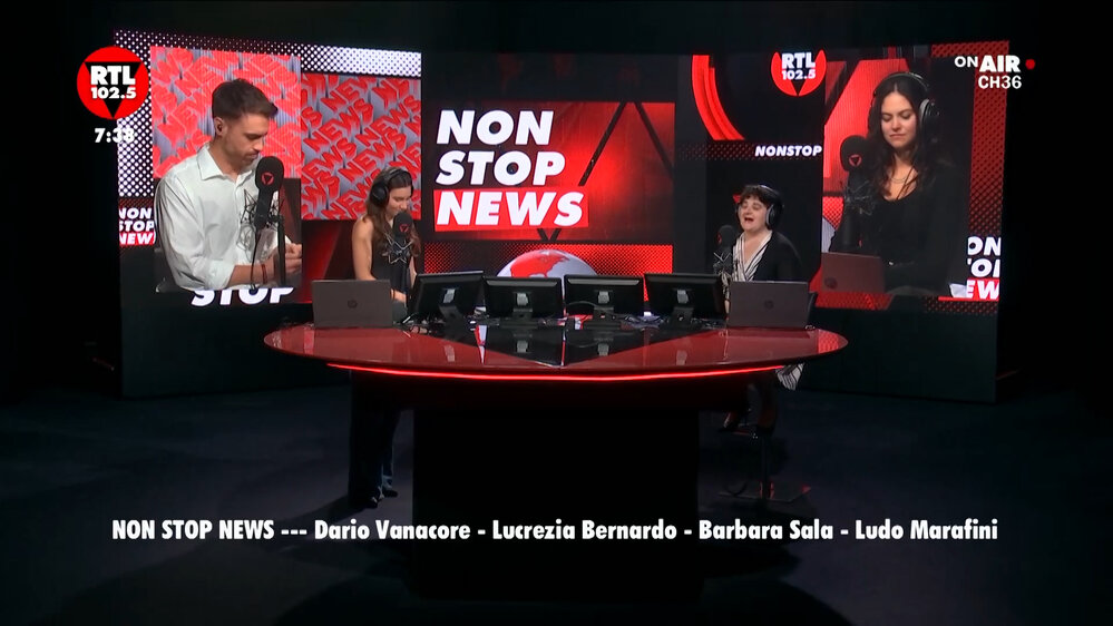 Non Stop News: il nuovo libro di Catena Fiorello Galeano, Roberto Arditti e il caso Almasri, l’attualità