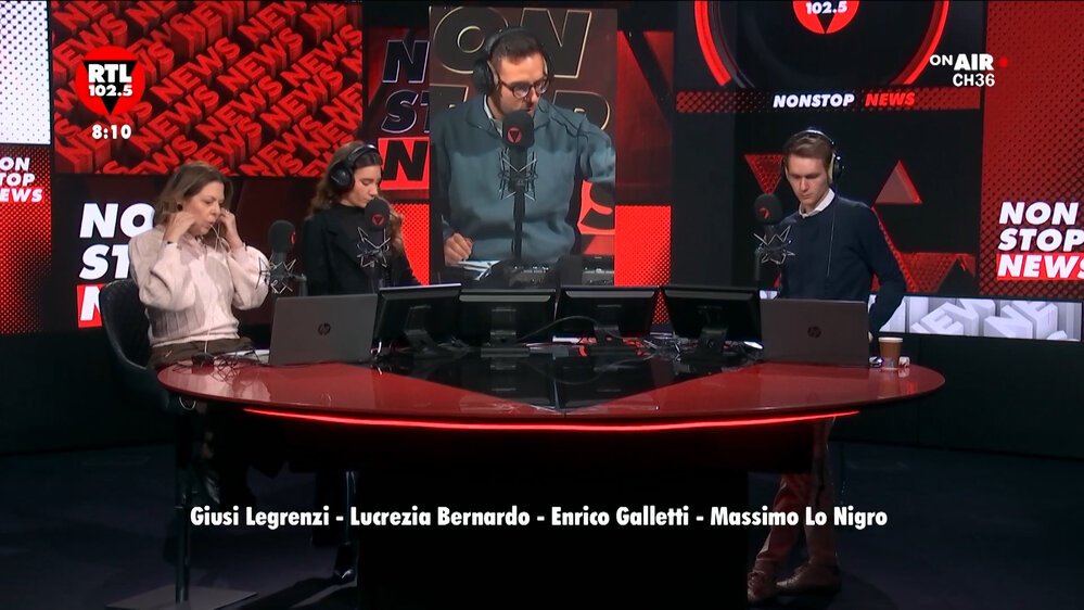 Non Stop News: la Champions, povertà in Italia, la lingua italiana, il docufilm "Benetton Formula”, l’attualità