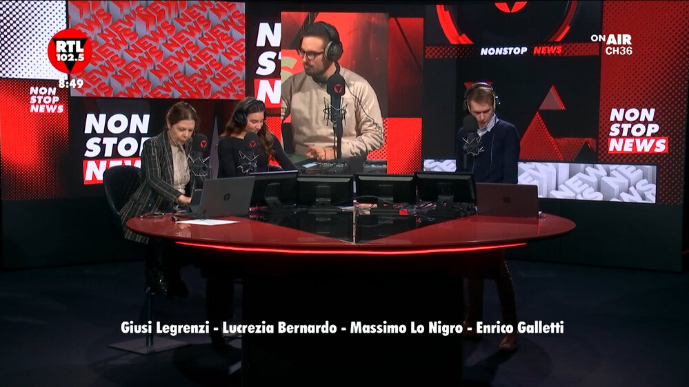 Non Stop News: il calcio, la Formula1, il Festival di Sanremo, l’attualità