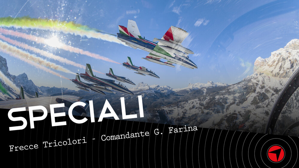 Comandante Gaetano Farina (Frecce Tricolori) @ Radiofreccia