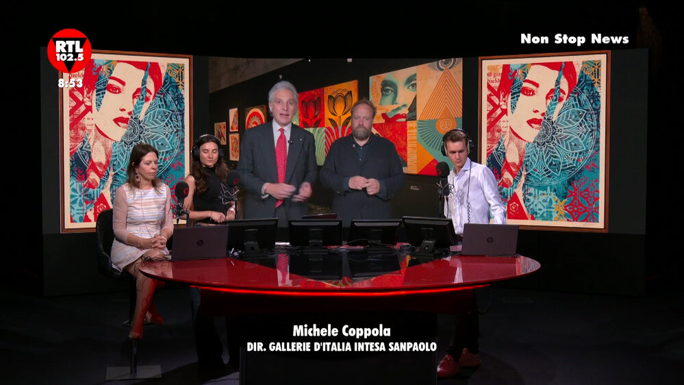 RTL 102.5 e Gallerie d’Italia - Obey