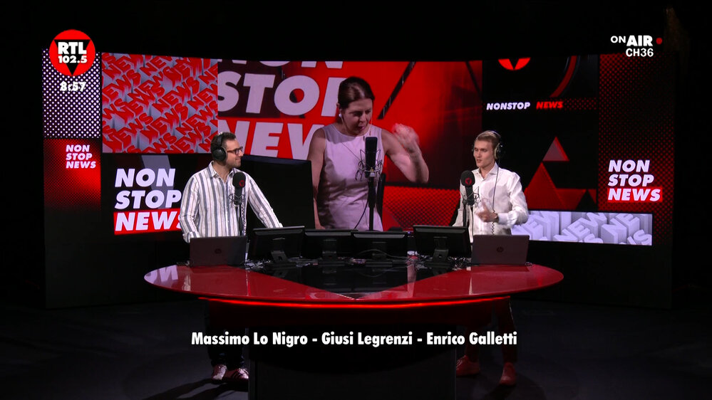 Non Stop News: il calcio, la maturità, rubrica Non chiudere gli occhi, RTL 102.5 e Gallerie d’Italia, l’attualità