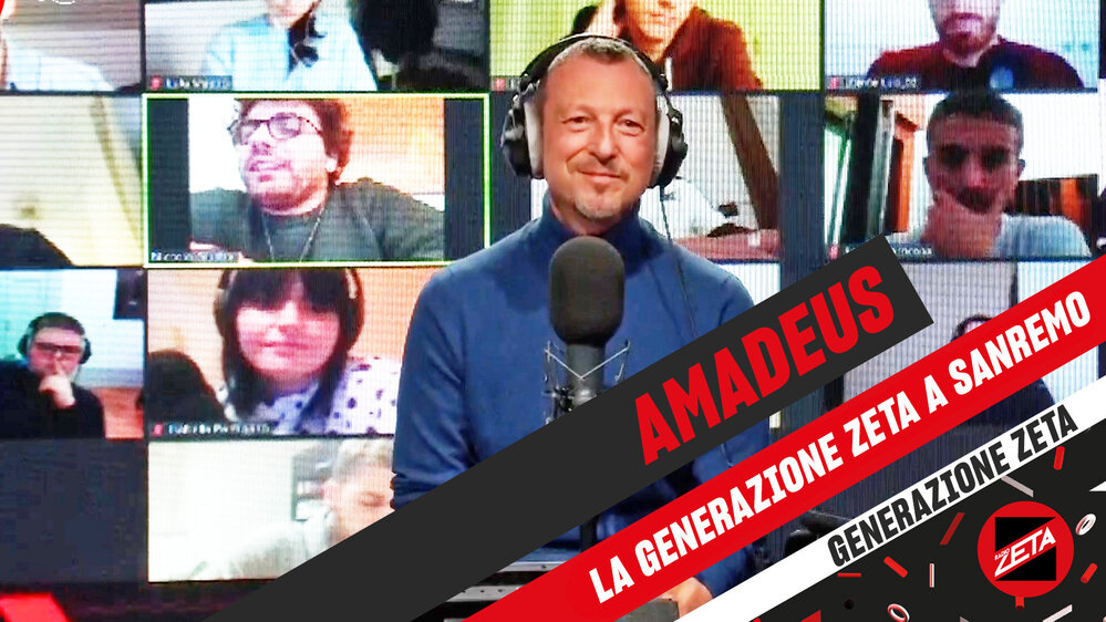 Amadeus e la generazione zeta a Sanremo 2021