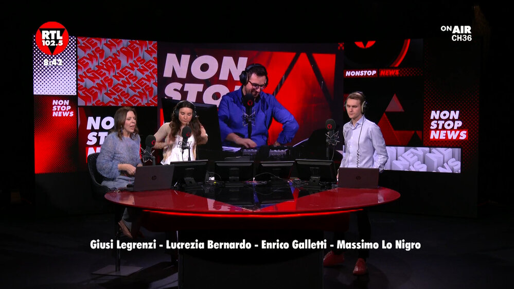 Non Stop News: spazio Donna Moderna, l’economia delle aziende lombarde, RTL 102.5 e Gallerie d’Italia