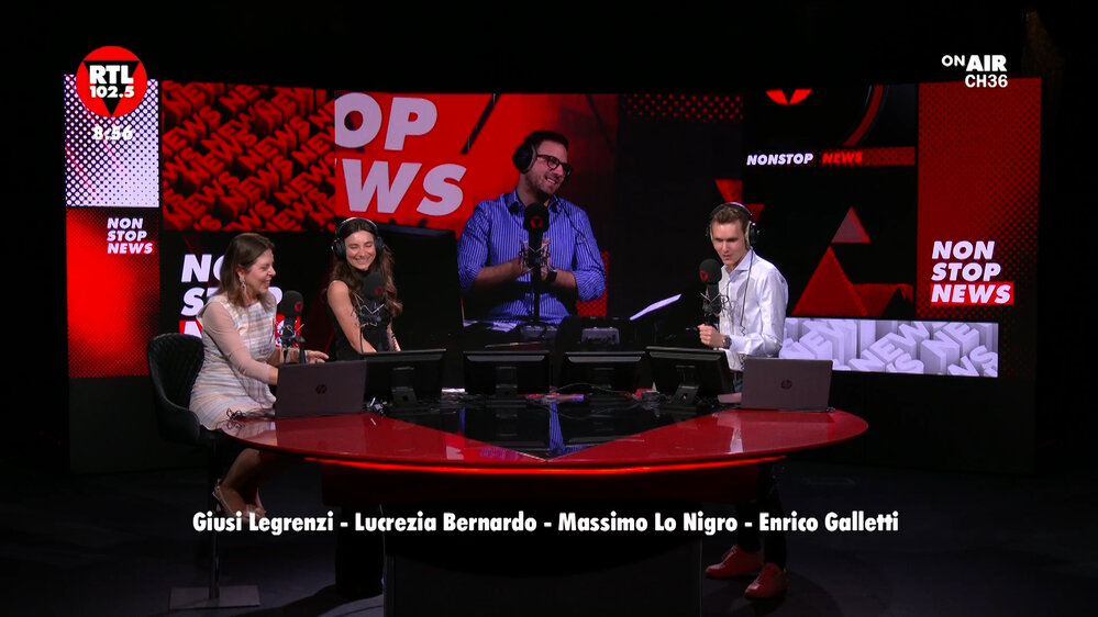 Non Stop News: i David di Donatello, spazio Donna Moderna, i BNL d’Italia, RTL 102.5 e Gallerie d’Italia