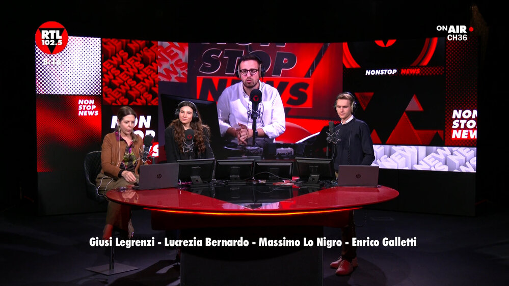 Non Stop News: spazio Referendum, spazio Donna Moderna, la guerra in Medio Oriente, Generali Italia, Matteo Salvini