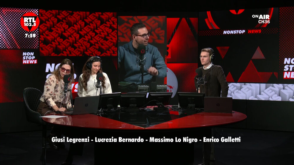 Non Stop News: spazio Confidenze, la Champions, il tennis, i libri , il teatro, la frana di Niscemi, l’attualità