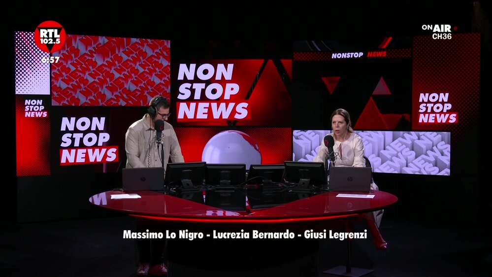 Non Stop News: la siccità, il caso Roggero, le creme solari, il calcio, RTL 102.5 e Gallerie d’Italia, l’attualità